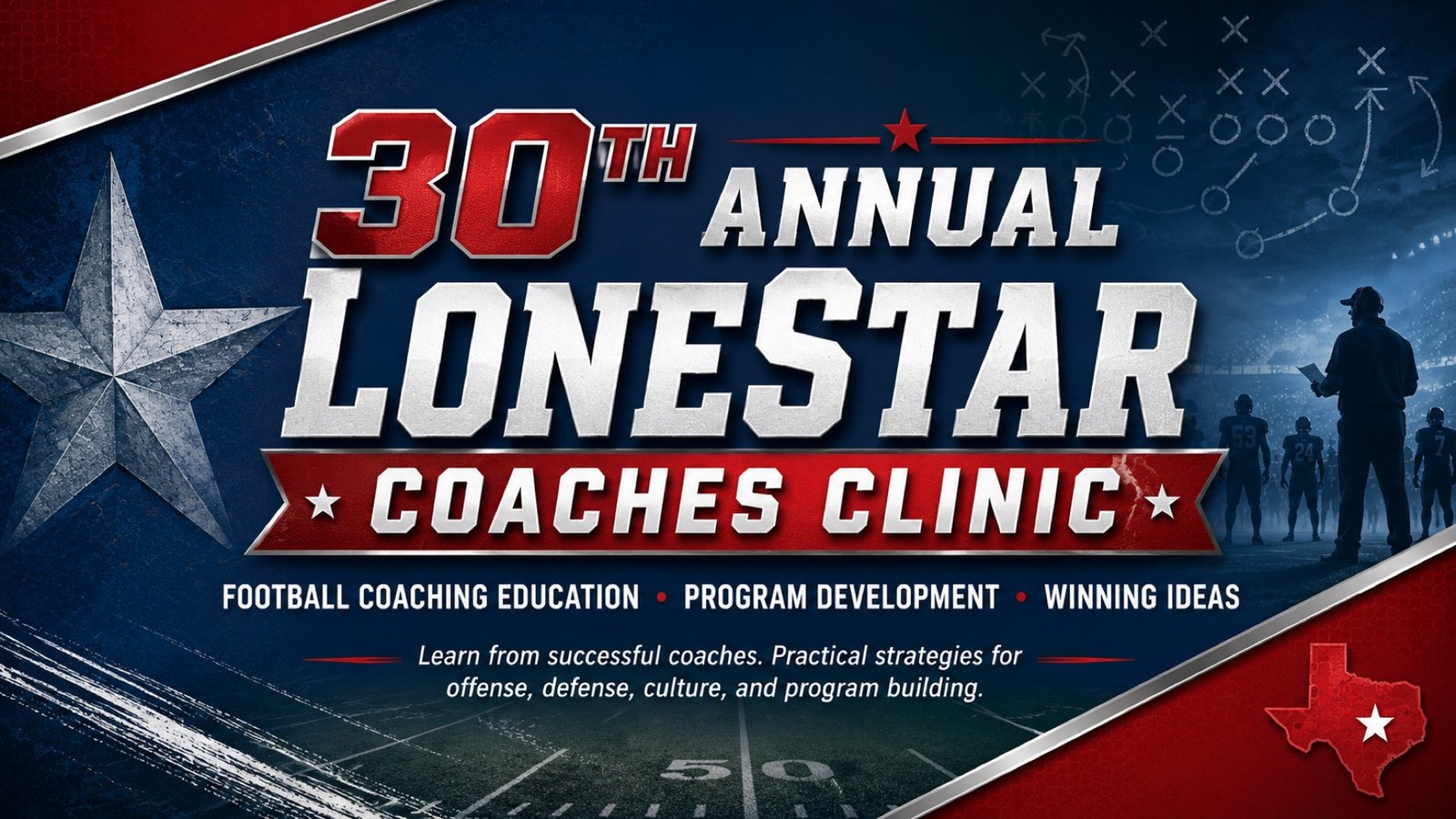 Lonestar Coaches Clinic graphic